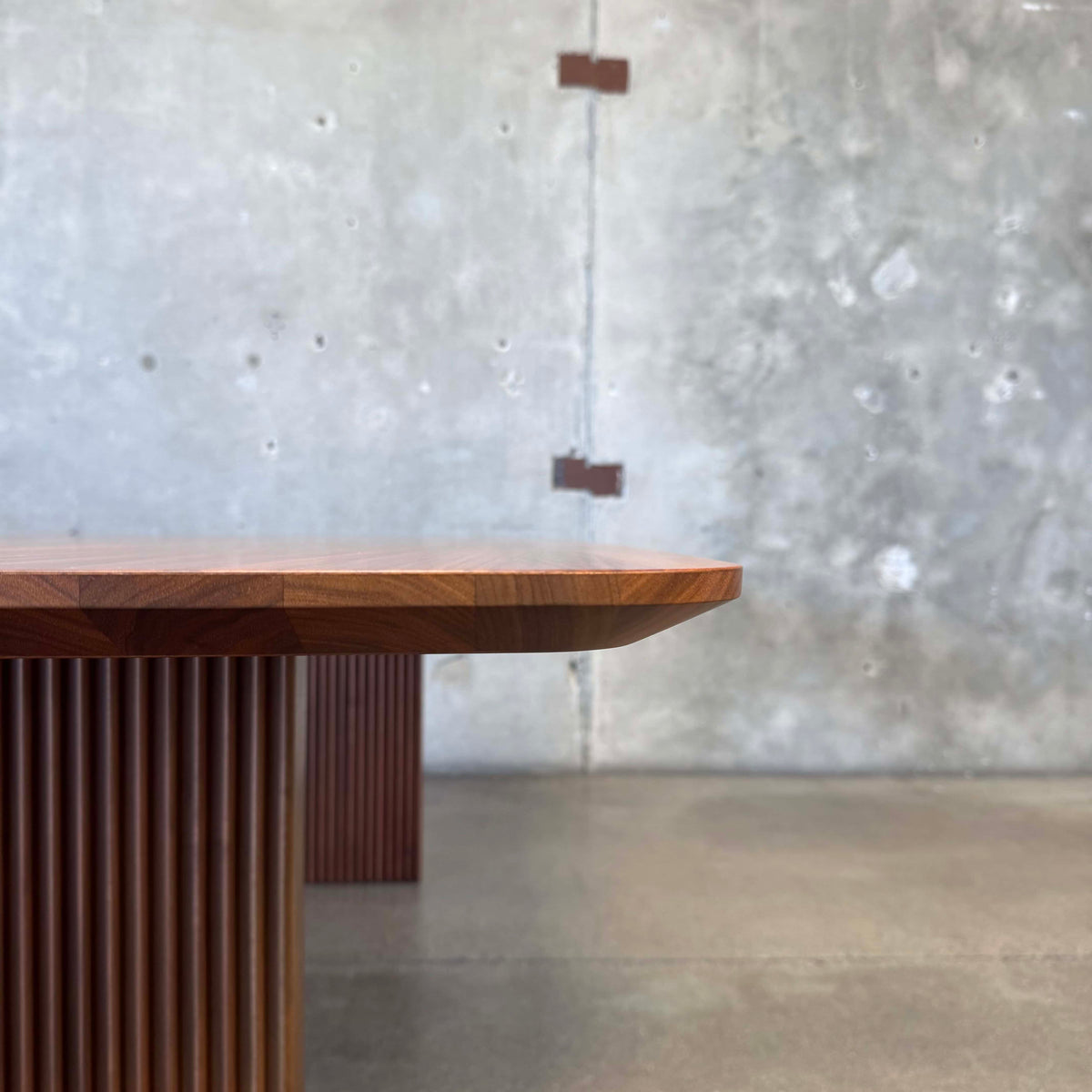 Walnut "Ten Table" Designed By Christian Troels & Jacob Plejdrup For DK3. C. 2019