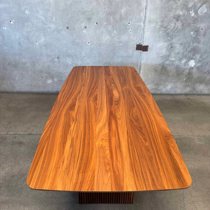 Walnut "Ten Table" Designed By Christian Troels & Jacob Plejdrup For DK3. C. 2019