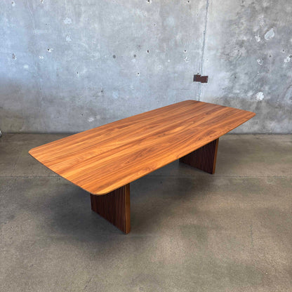 Walnut "Ten Table" Designed By Christian Troels & Jacob Plejdrup For DK3. C. 2019