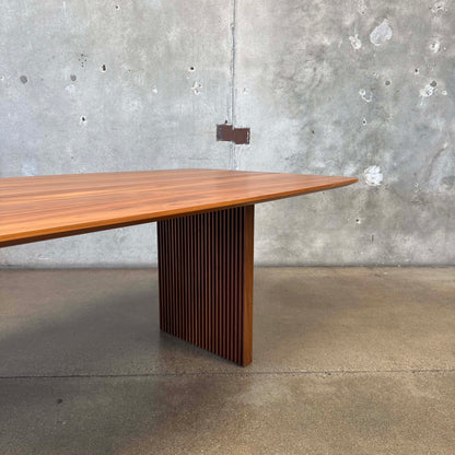 Walnut "Ten Table" Designed By Christian Troels & Jacob Plejdrup For DK3. C. 2019