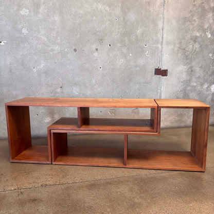 Mid Century Modern Modular Bookshelf/ Entertainment Unit