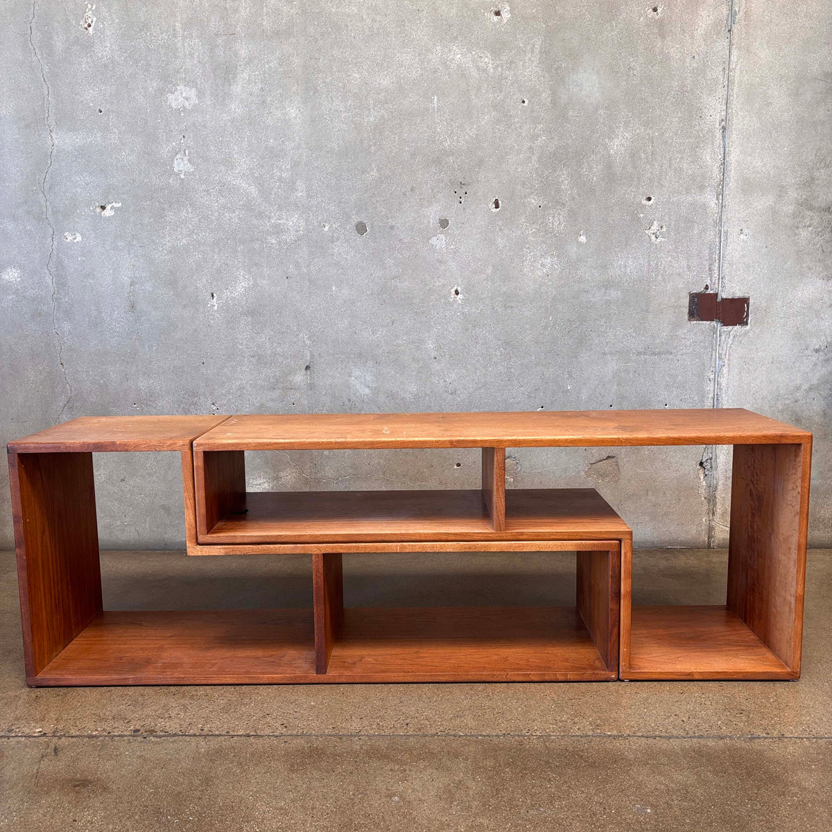 Mid Century Modern Modular Bookshelf/ Entertainment Unit