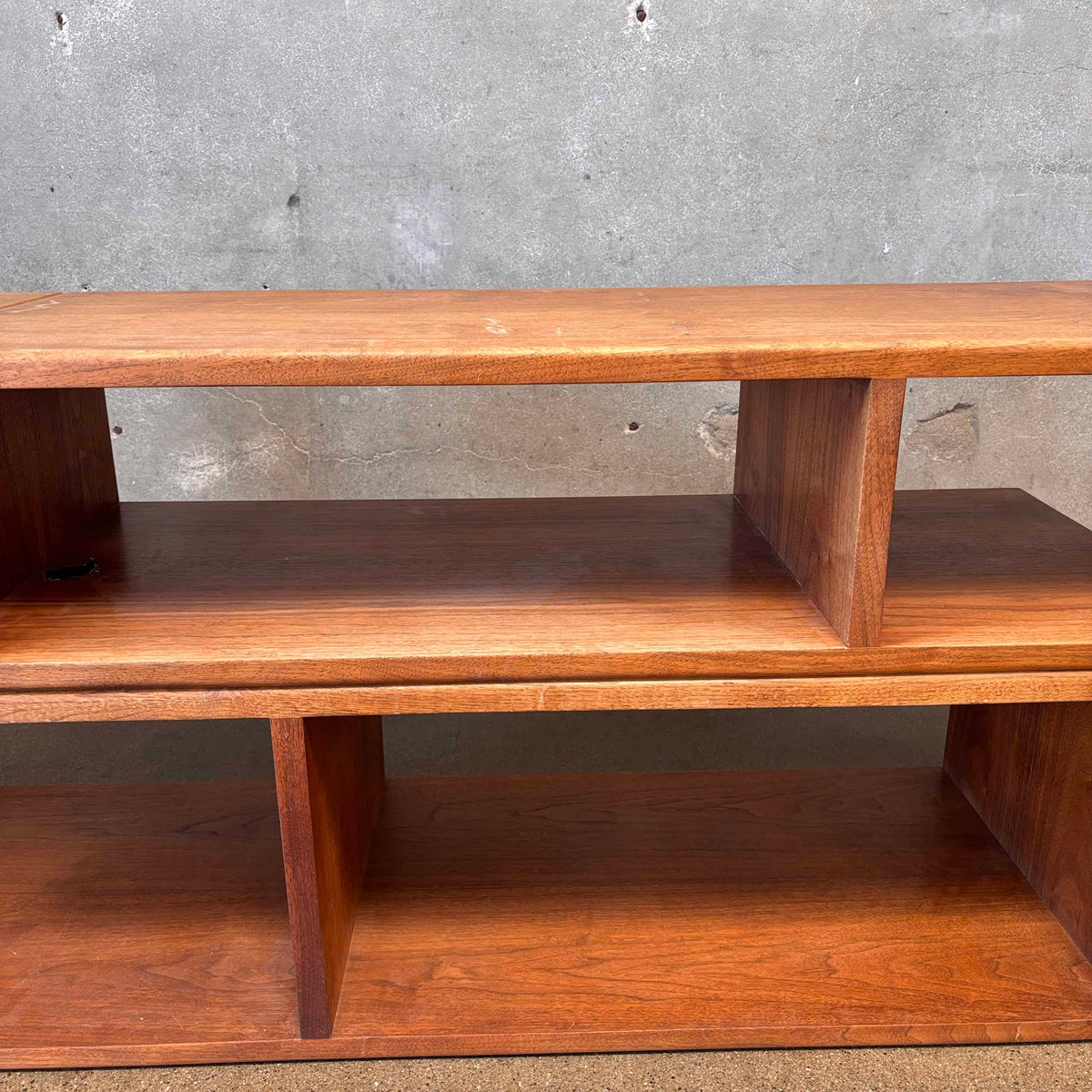 Mid Century Modern Modular Bookshelf/ Entertainment Unit