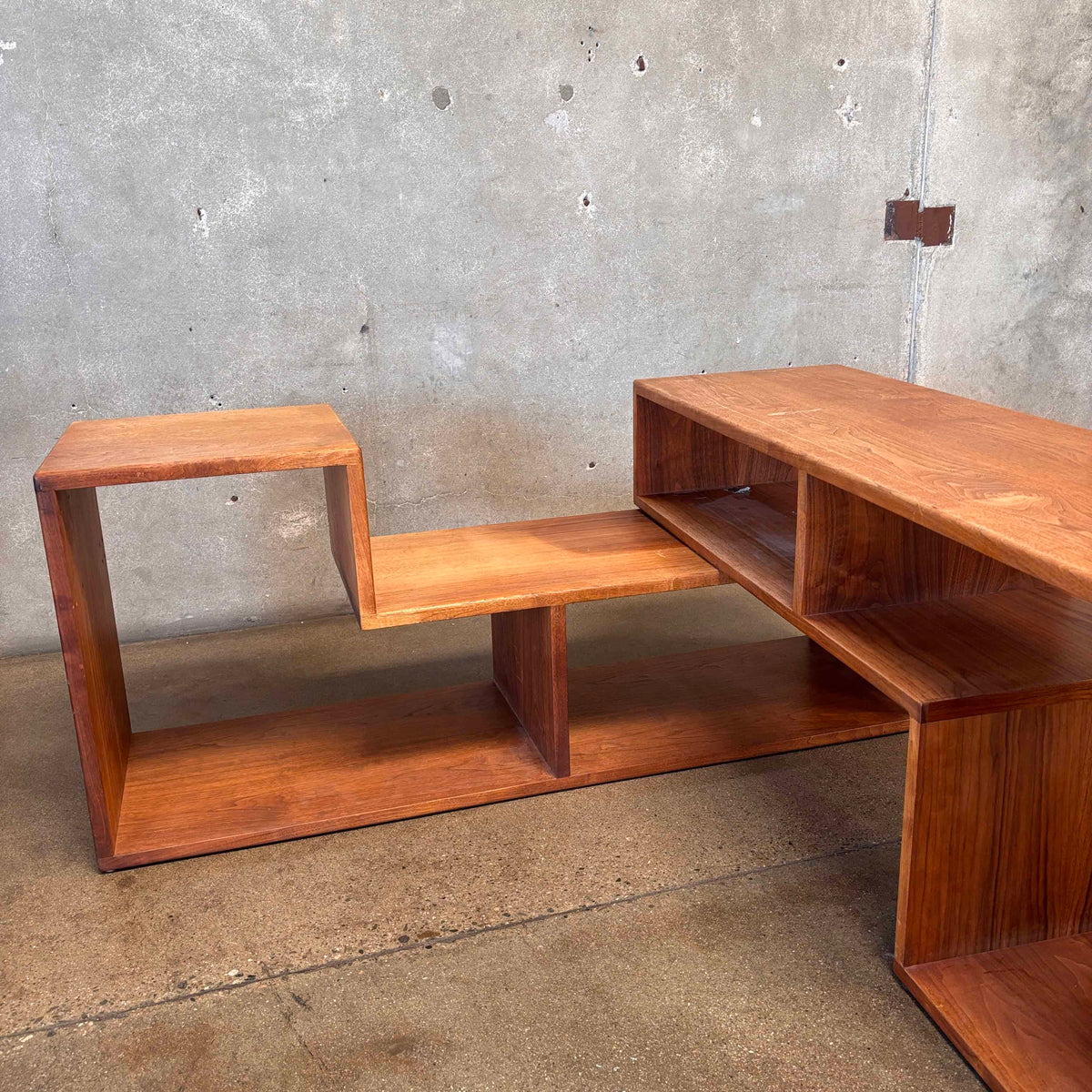 Mid Century Modern Modular Bookshelf/ Entertainment Unit