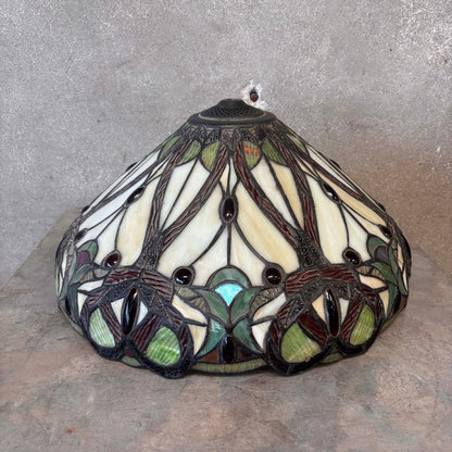 Slag Glass Lamp Shade