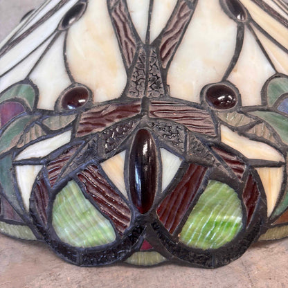 Slag Glass Lamp Shade