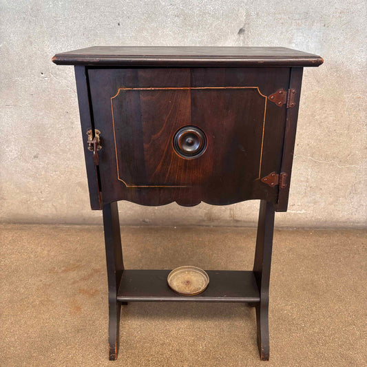 Antique Smoking Cabinet