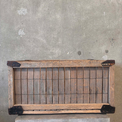 Large Wood Factory Crate 1940's