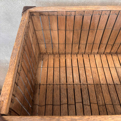 Large Wood Factory Crate 1940's