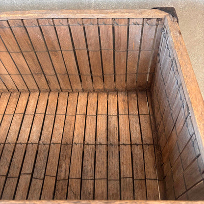 Large Wood Factory Crate 1940's
