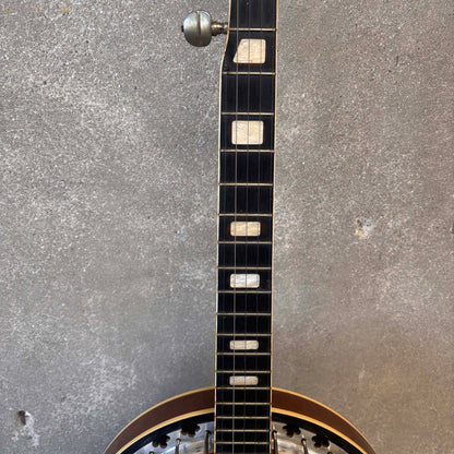 Vintage 1970's Lotus G-String Resonator Banjo
