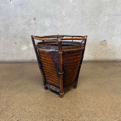 Vintage Woven Basket