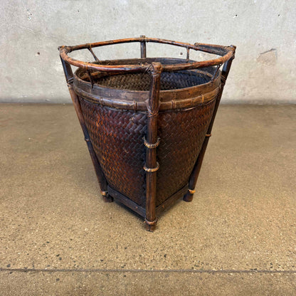 Vintage Woven Basket