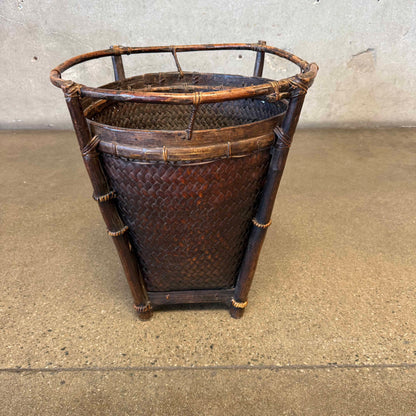 Vintage Woven Basket