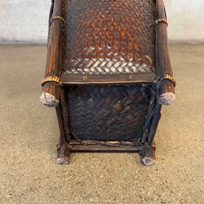 Vintage Woven Basket