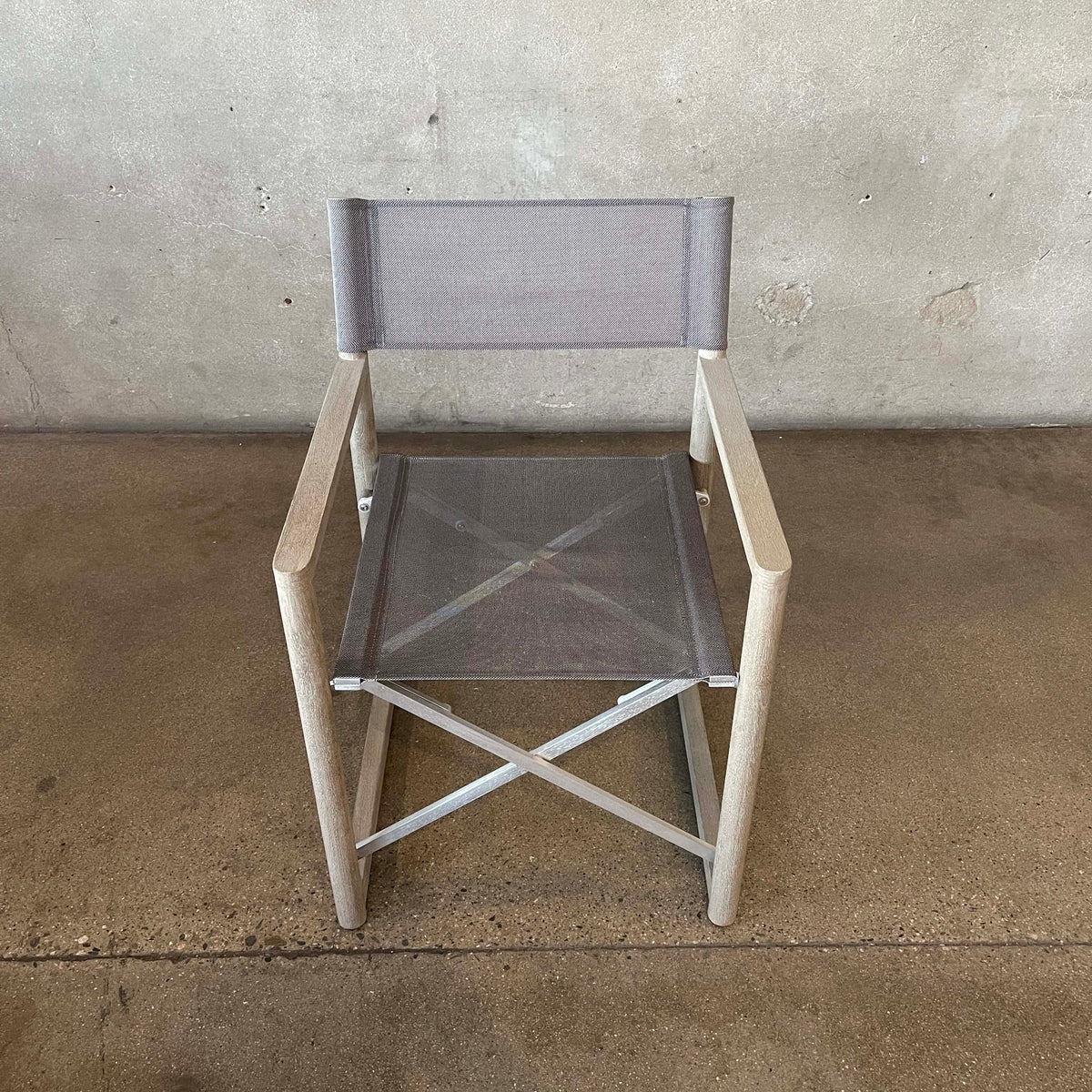 Director's Outdoor Teak Dining Armchair by Condos Brothers for Restoration Hardware #1