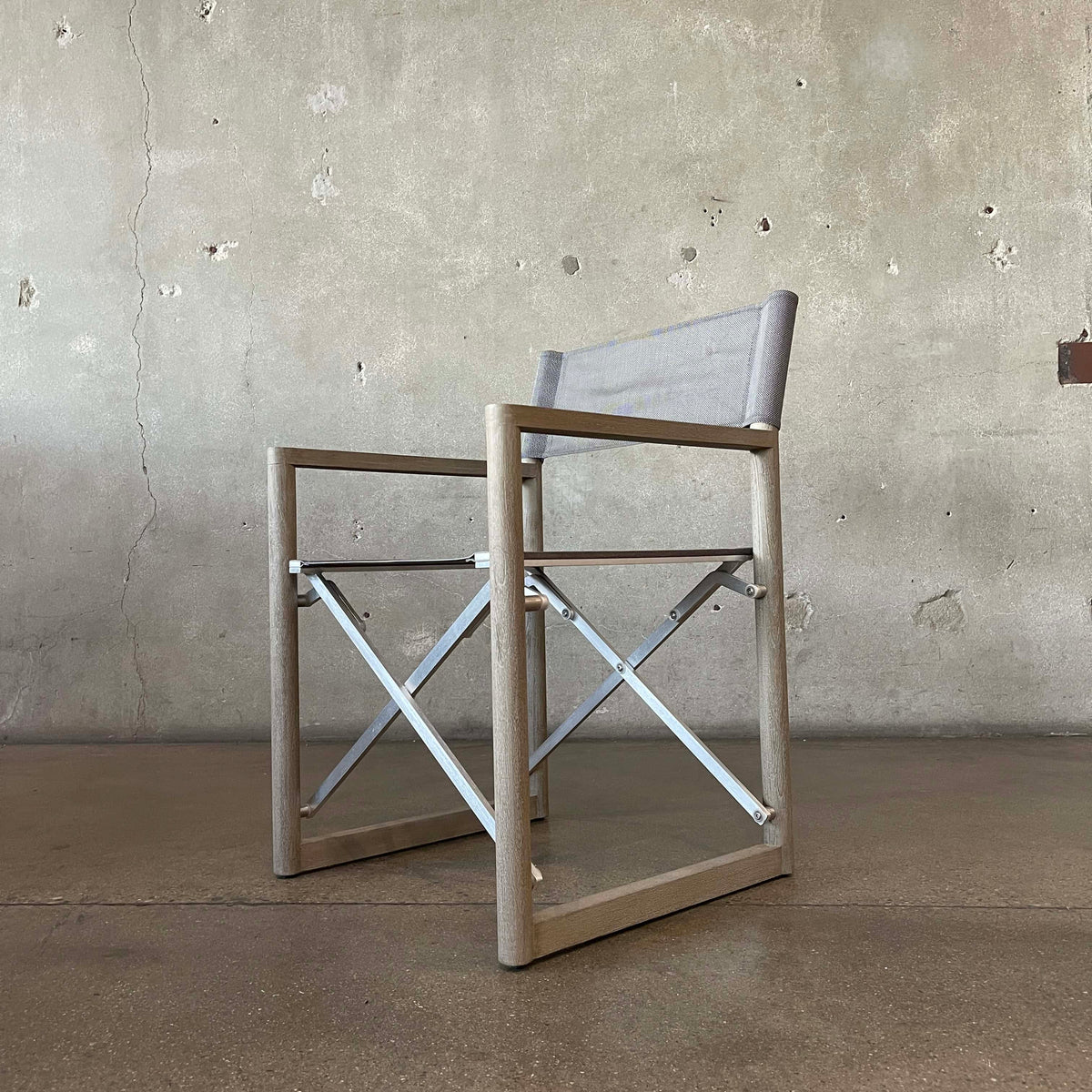 Director's Outdoor Teak Dining Armchair by Condos Brothers for Restoration Hardware #1