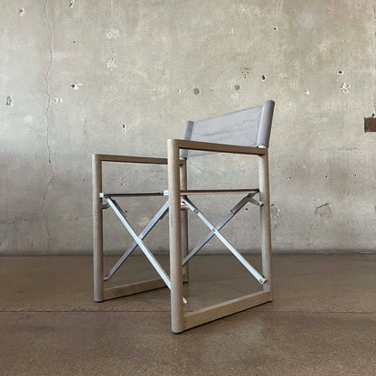 Director's Outdoor Teak Dining Armchair by Condos Brothers for Restoration Hardware #1