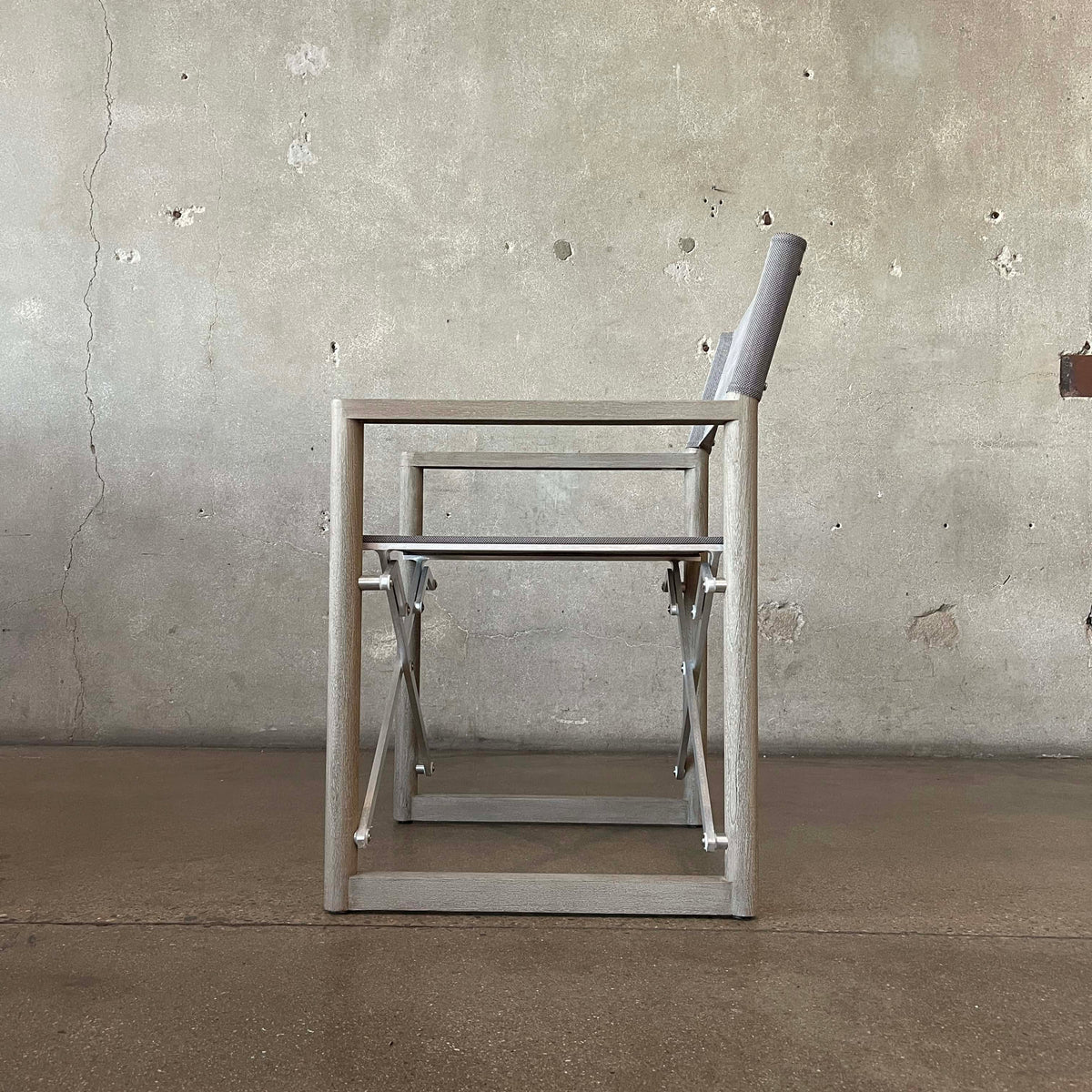 Director's Outdoor Teak Dining Armchair by Condos Brothers for Restoration Hardware #1