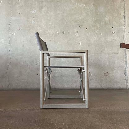 Director's Outdoor Teak Dining Armchair by Condos Brothers for Restoration Hardware #1