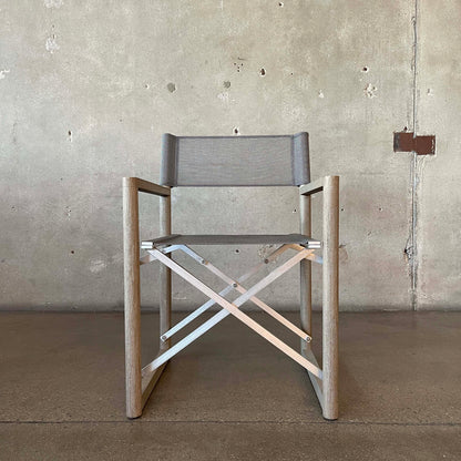 Director's Outdoor Teak Dining Armchair by Condos Brothers for Restoration Hardware #6