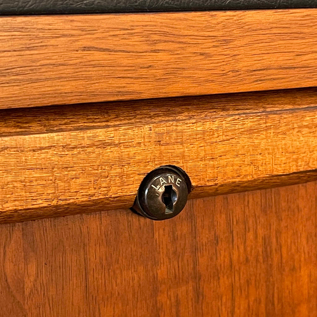Mid Century Modern Lane Cedar Walnut Hope Chest-Bench