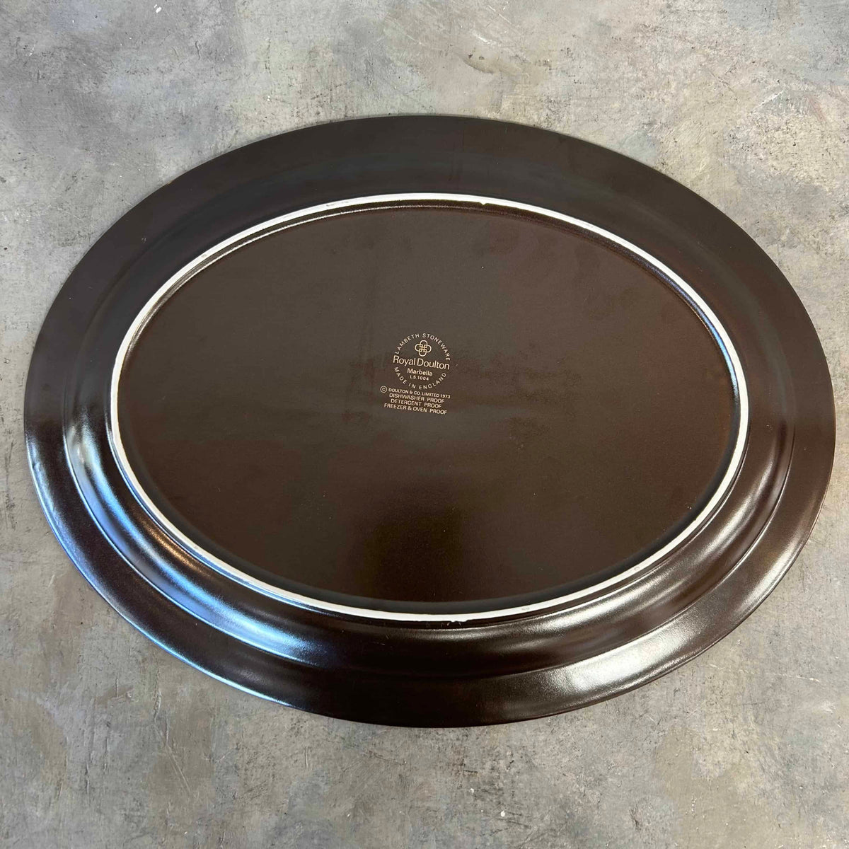 MCM Royal Doulton Large Serving Platter