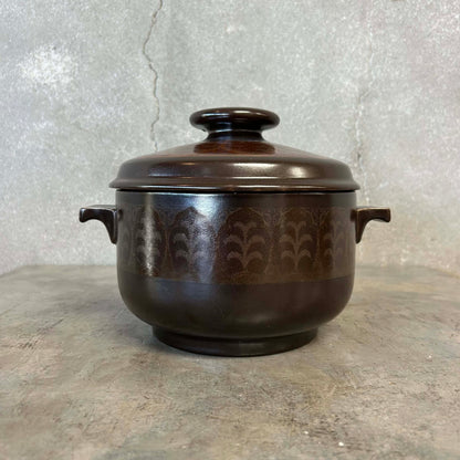 MCM Royal Doulton Large Covered Pot