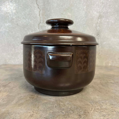 MCM Royal Doulton Large Covered Pot