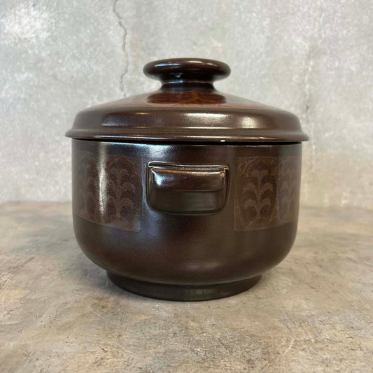 Mid Century Modern Royal Doulton Large Covered Pot