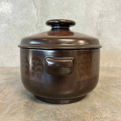 MCM Royal Doulton Large Covered Pot