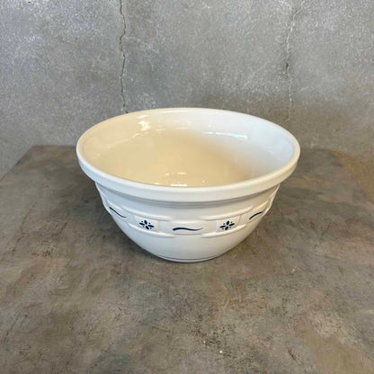Longa Berger Pottery Large Mixing Bowl