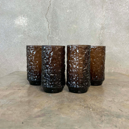 Set of 4 MCM Water Glasses by Lenox