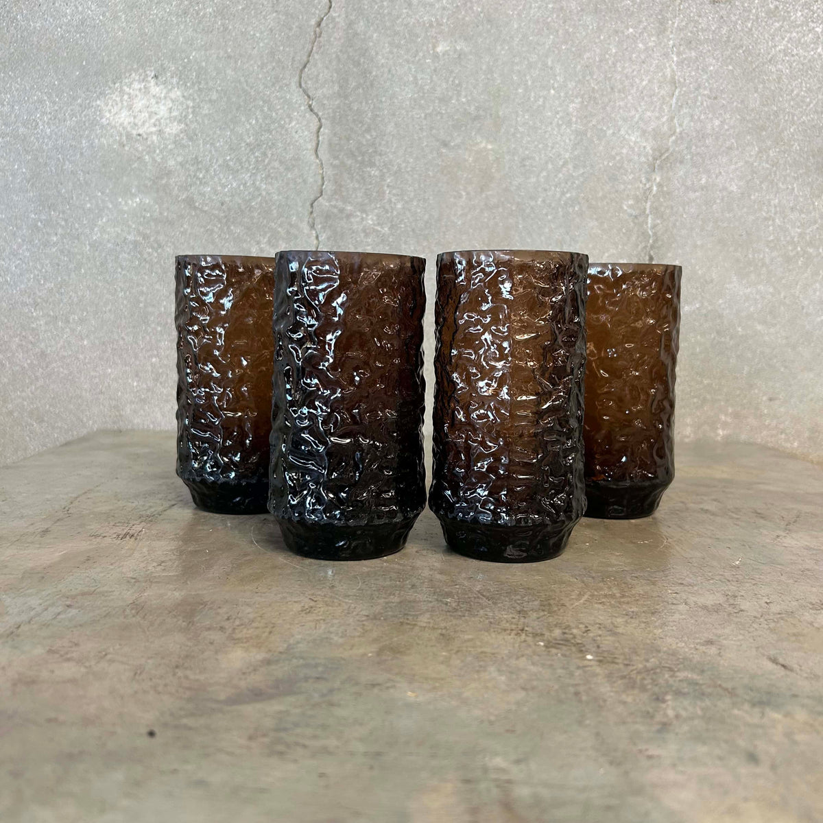 Set of 4 MCM Water Glasses by Lenox