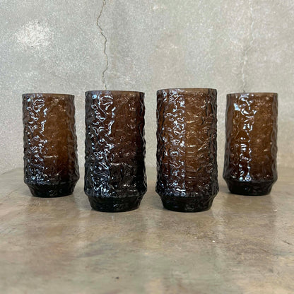 Set of 4 MCM Water Glasses by Lenox