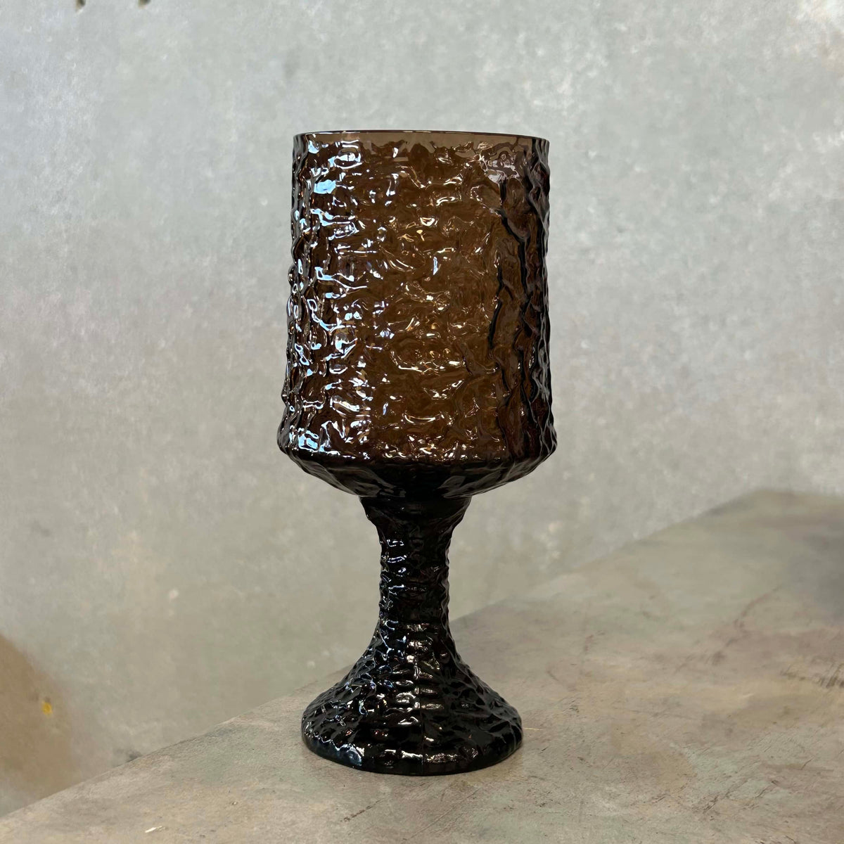 Set of 10 MCM Lenox Hand Blown Tall Goblets