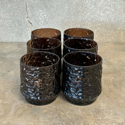 Set of 6 MCM Rocks Glasses by Lenox