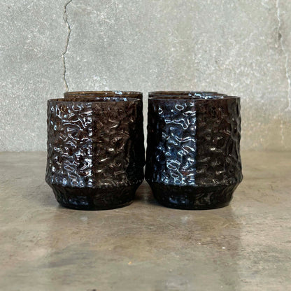 Set of 6 MCM Rocks Glasses by Lenox