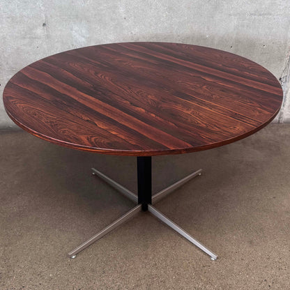 Mid Century Westnofa Rosewood Adjustable Dining Coffee Table