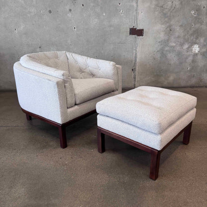 Mid Century Metropolitan Lounge Chair & Ottoman