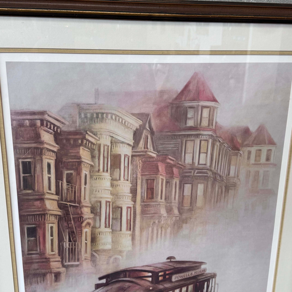 John Kelly Lithograph San Francisco Hand Signed
