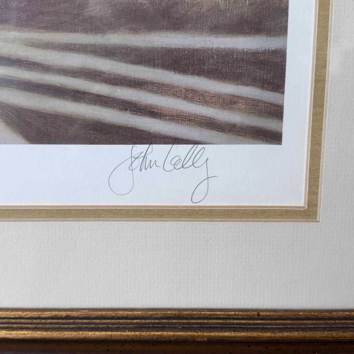 John Kelly Lithograph San Francisco Hand Signed