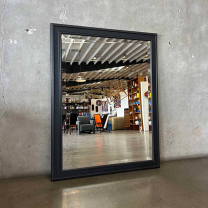 Large Wood Framed Mirror