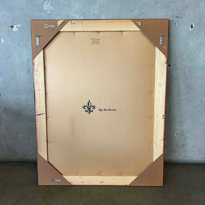 Large Wood Framed Mirror