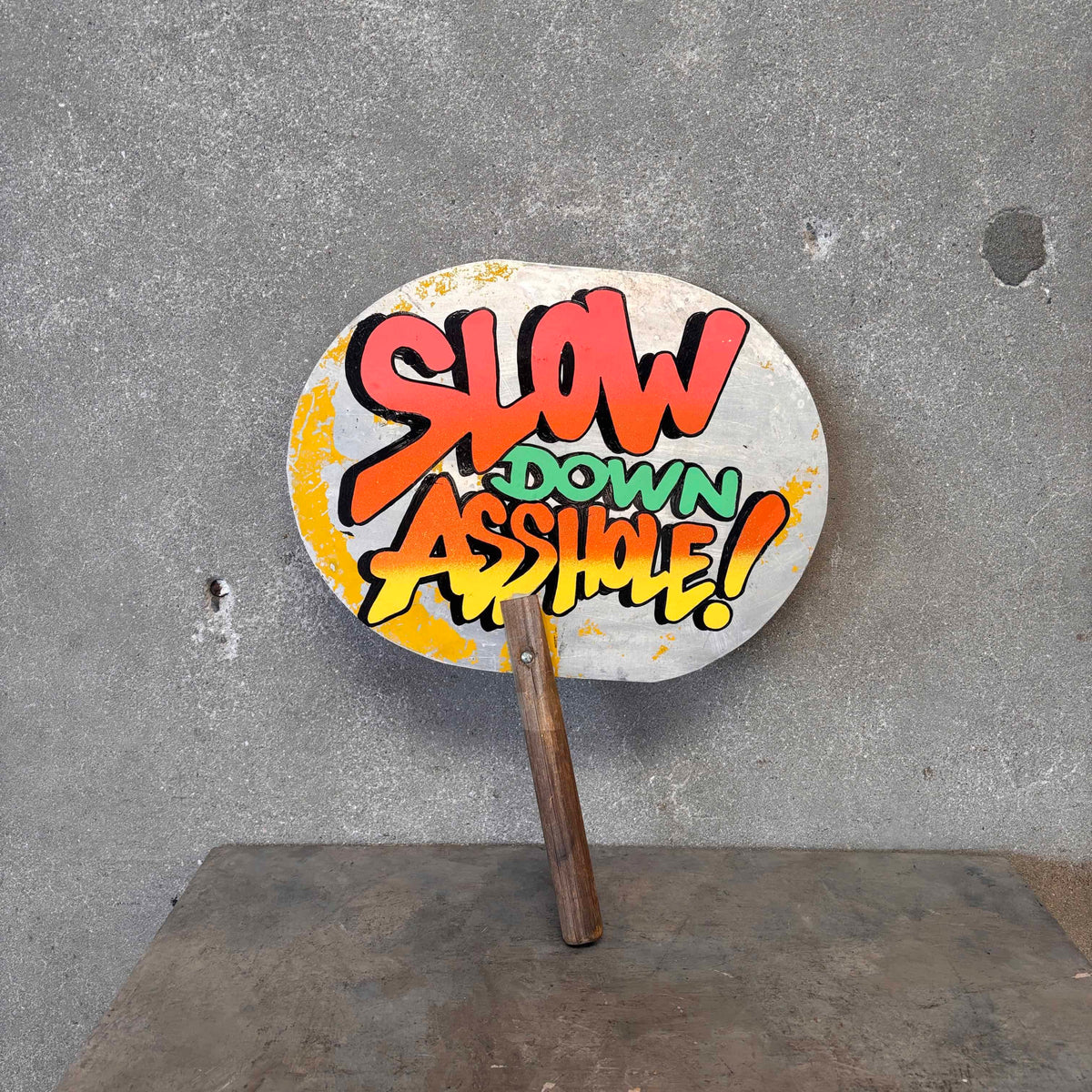 Hand Painted Cruising Sign