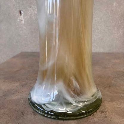 Mid Century Modern Murano Style Swung Vase