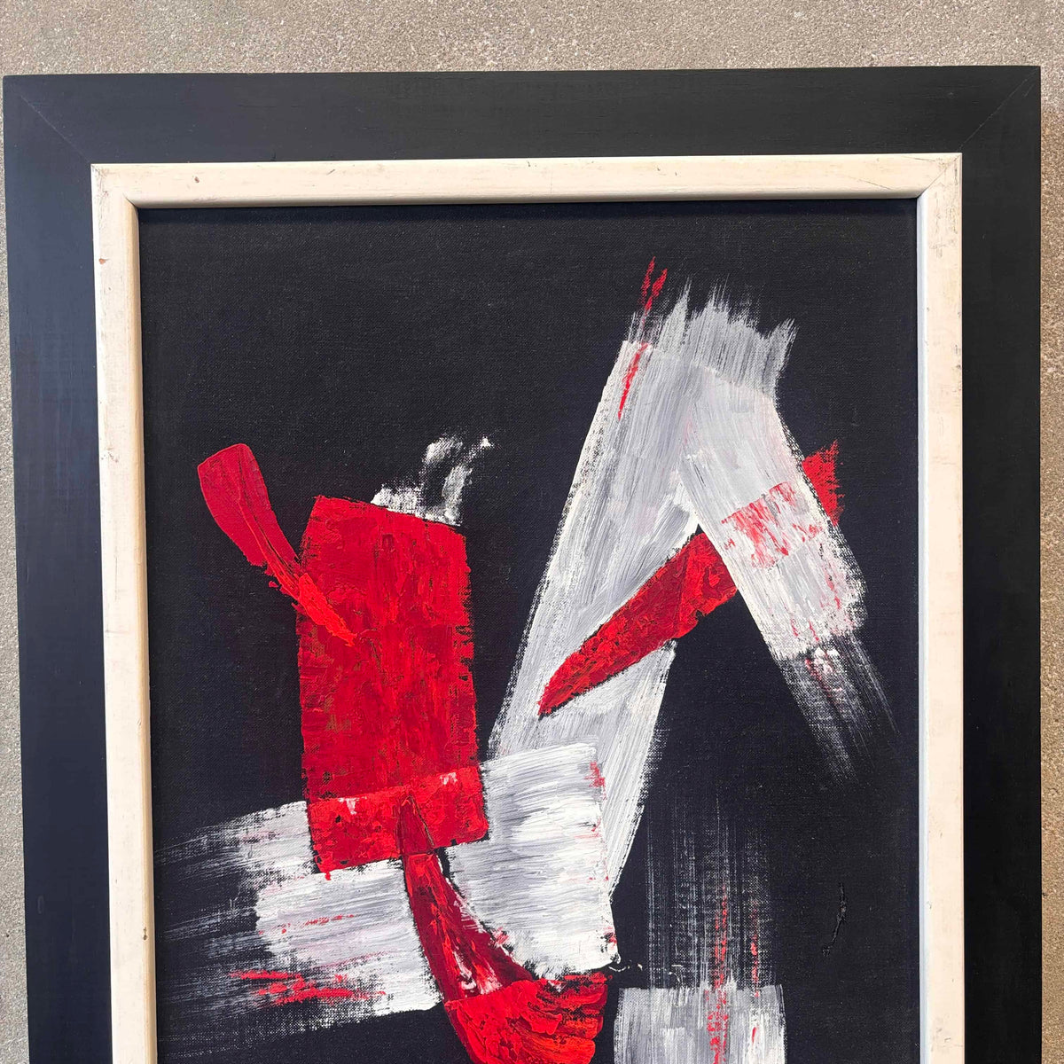 Mid Century Modern Painting By Doris Berry C. 1960
