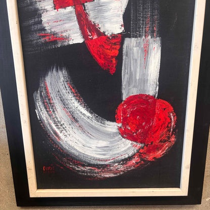 Mid Century Modern Painting By Doris Berry C. 1960