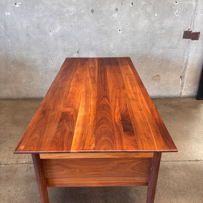 Kendall Walnut Mid Century Modern Desk