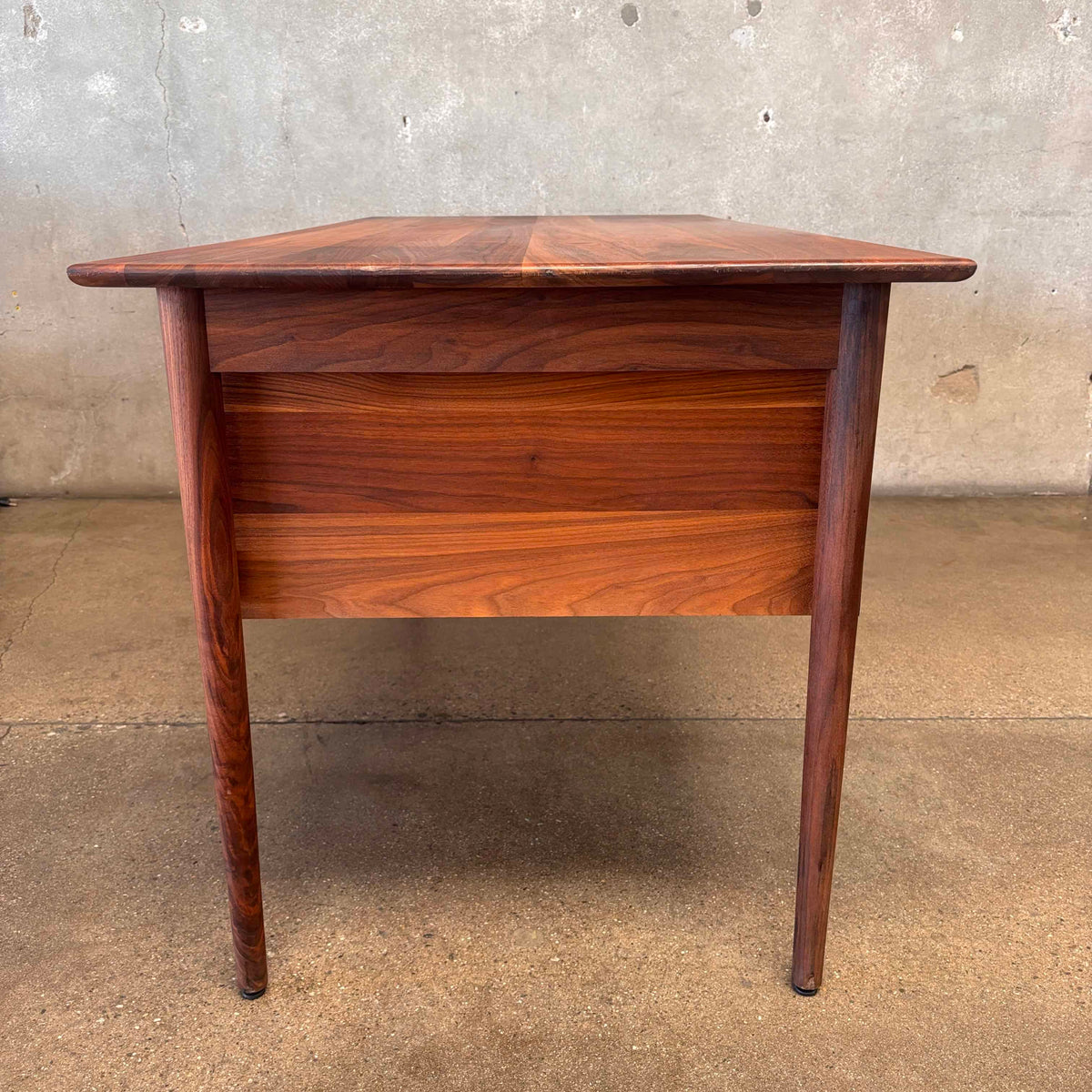 Kendall Walnut Mid Century Modern Desk